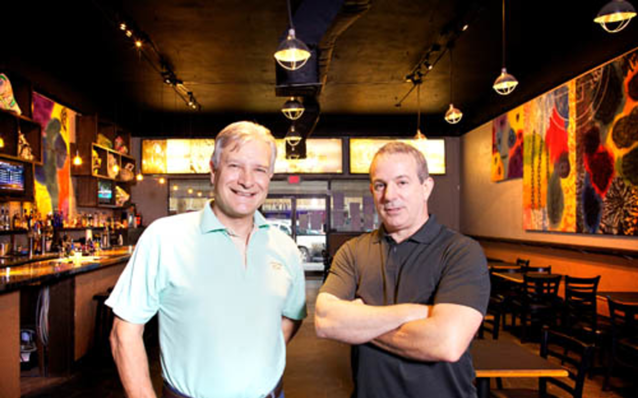 LOCAL HEROES: Lou Campillo and Mark Assiff, along with Tony Rifugiato, have turned the once-forlorn Garage into the vibrant live-music spot Local 662.