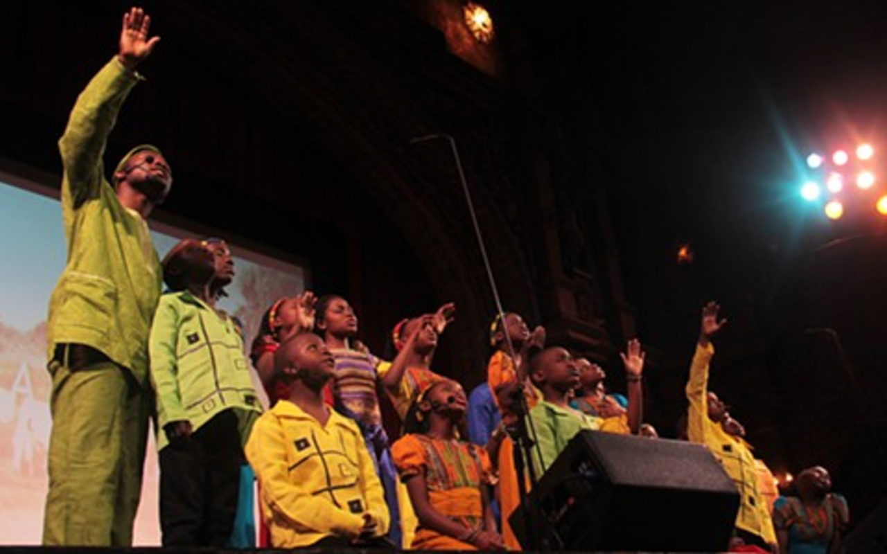 Watoto Childrenâ€™s Choir touches audience after GIFF screening at Tampa Theatre