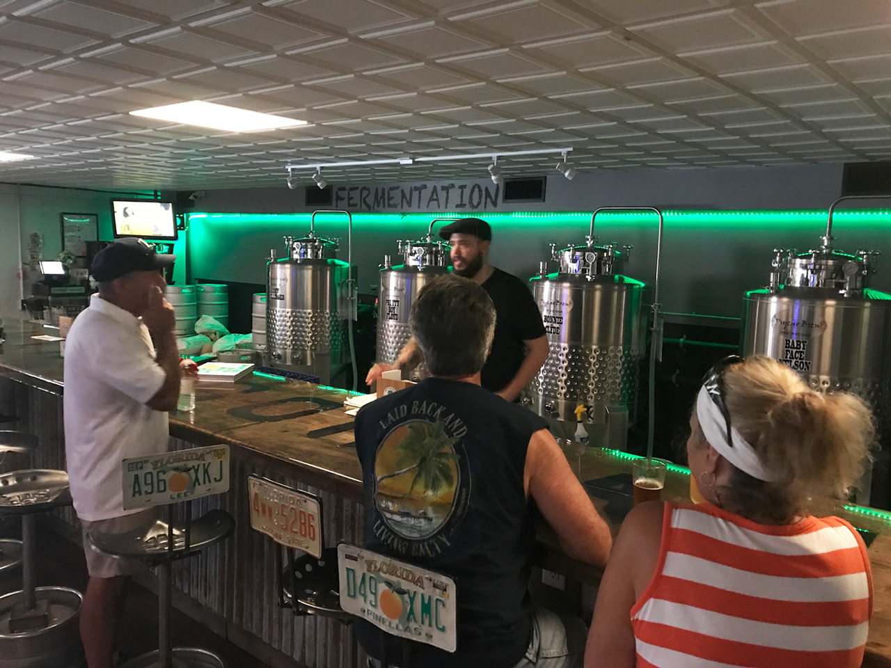 Soggy Bottom Brewing Co. is the youngest operation on the Dunedin Craft Beer Tour.