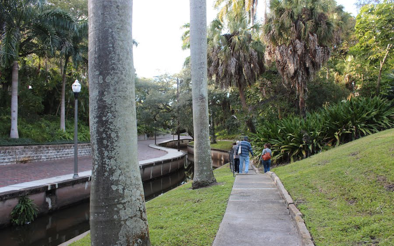 Booker Creek runs through Roser Park, down to the Trop and sorta-kinda under Ferg's. Head to this talk about its history in St. Petersburg.