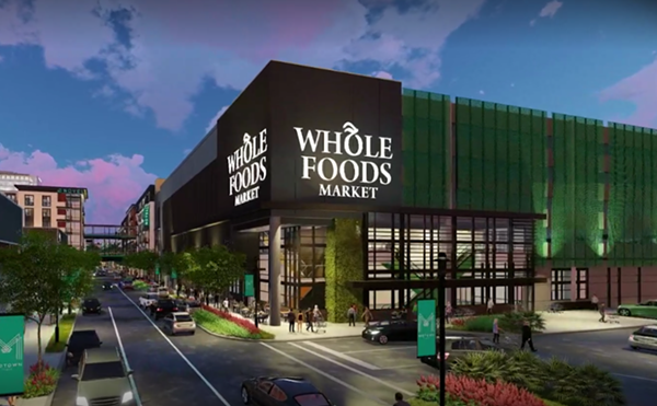 Renderings for the Midtown Tampa's Whole Foods at 3740 Midtown Dr.