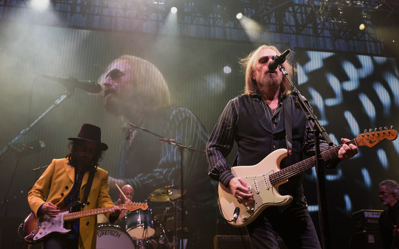 Tom Petty & the Heartbreakers play Amalie Arena in Tampa on May 6, 2017.