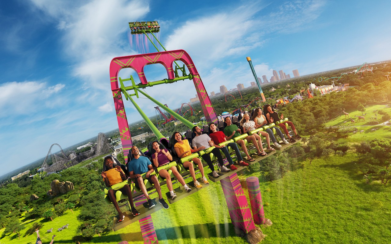 'World's tallest and fastest' swing ride coming to Busch Gardens Tampa this spring