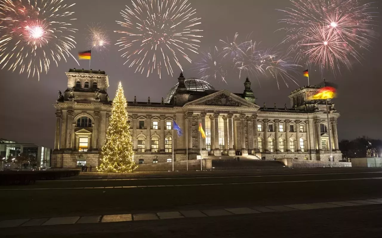 New Year's Eve in Berlin.