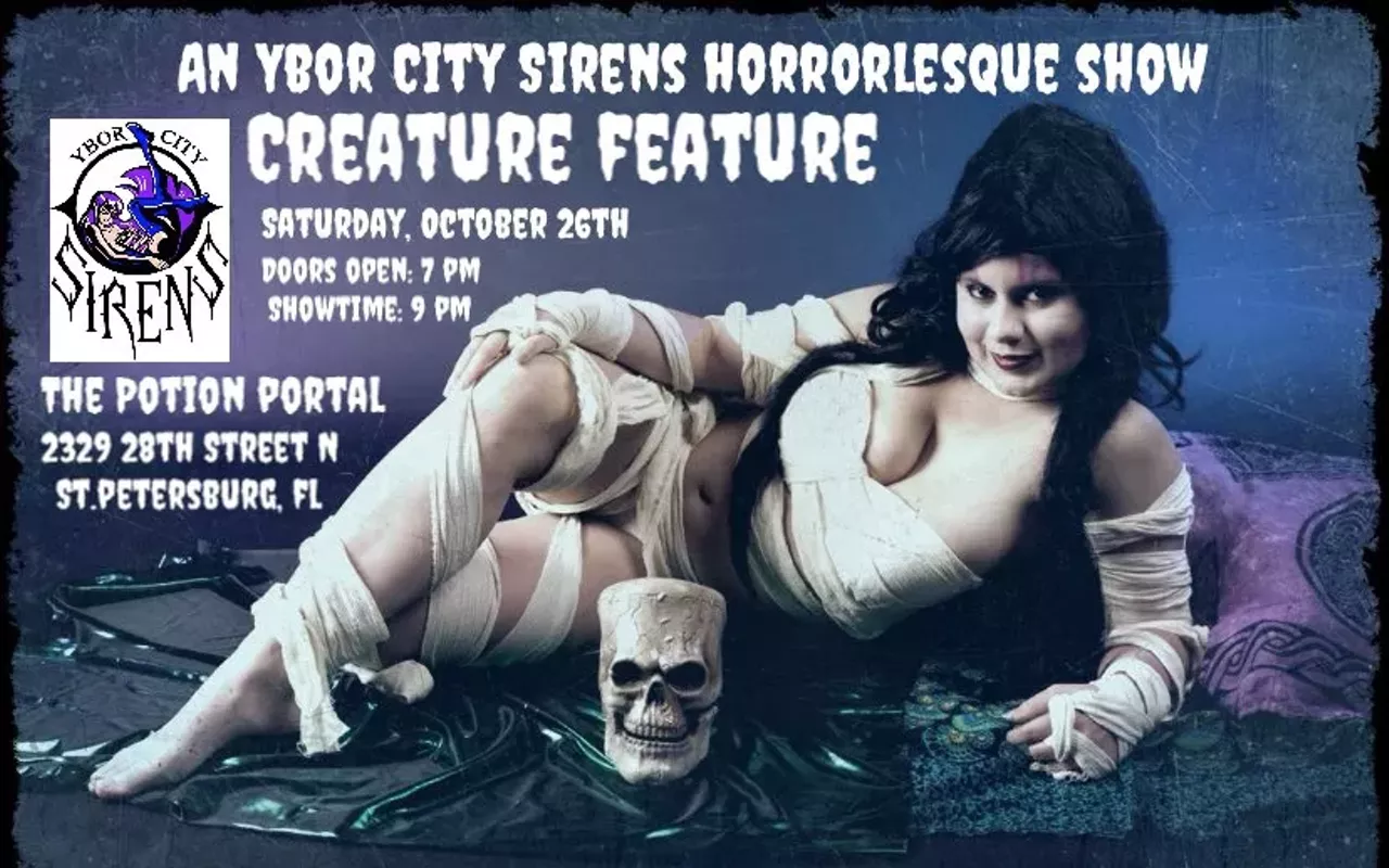 Image: Ybor City Sirens LLC Presents: Creature Feature