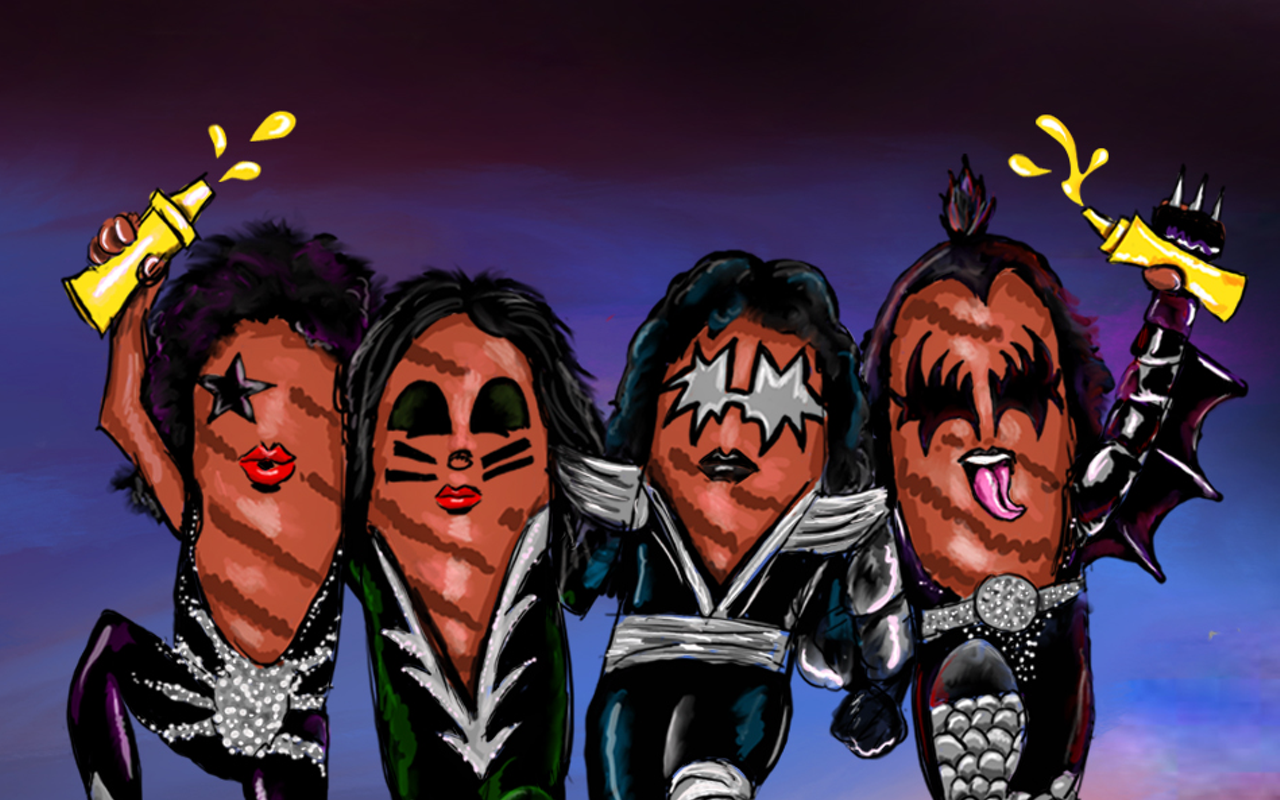 Piss, a Kiss cover band.