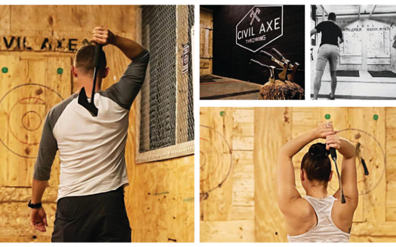 Ybor City's new Civil Axe throwing venue offers Tampa truly axe-ceptional entertainment