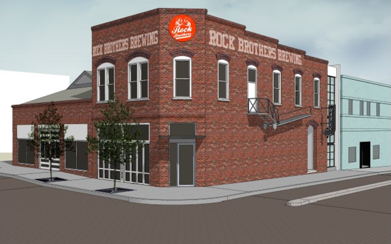 A rendering of the new Rock Brothers headquarters in Ybor City.