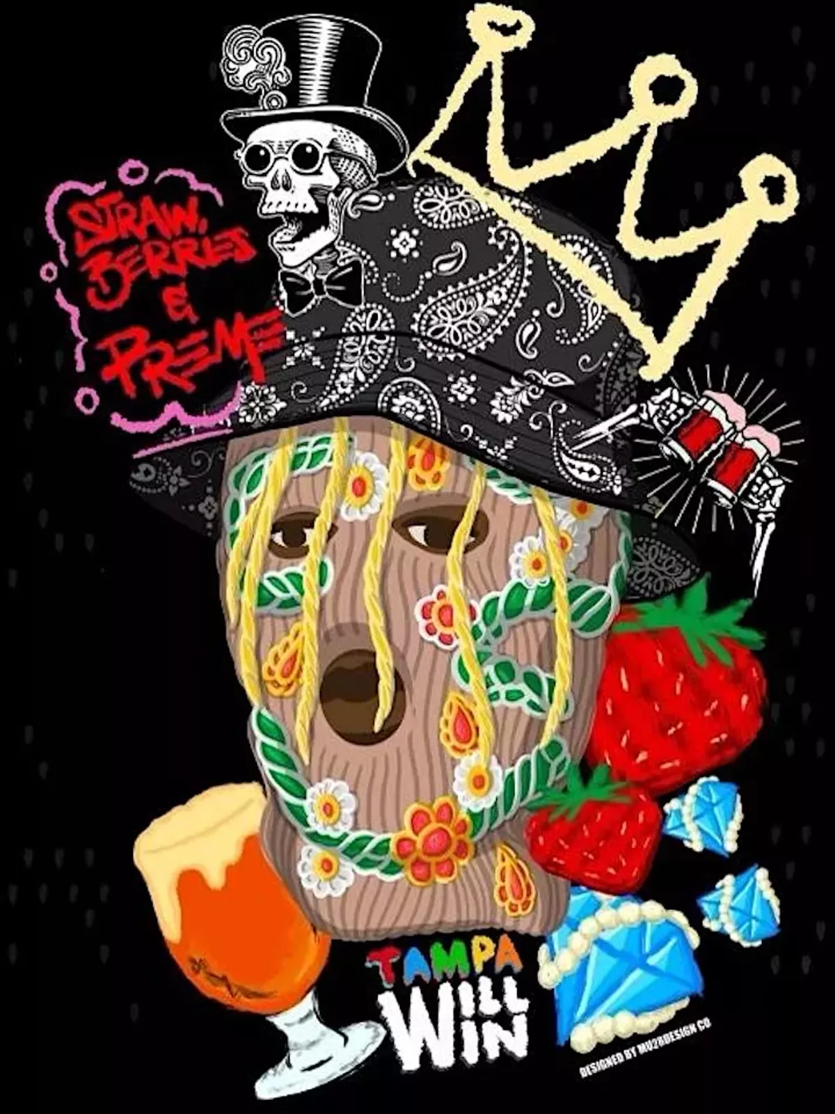 Zydeco x Pusha Preme Beer Colab